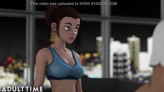 ADULT TIME Hentai Sex School - Step-Sibling Rivalry