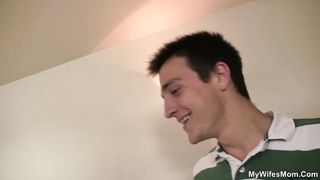 Horny girlfriends mom gets fucked by boy