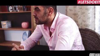 XXXSHADES - BIG TITS WIFE CHRISTINA SHINE FUCKS IN FRONT OF CUCKOLD HUSBAND - LETSDOEIT