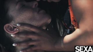 Lesbian beauties have hot sweaty sex with dripping wet orgasms