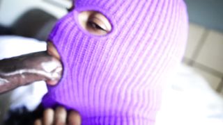 Stacy The Banit gives wettest sloppiest head Pt2