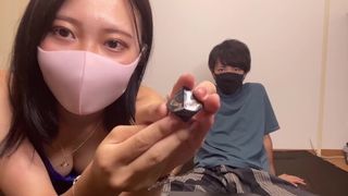 えっちなサイコロの指示に従ってイチャイチャしていたら濃厚セックスがはじまって...【ENG SUB】Random Fuck with Sex Dice! - えむゆみカップル
