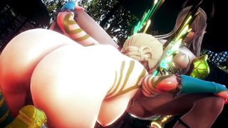 ELVEN SEX IN THE FOREST THICKET | 3D Hentai