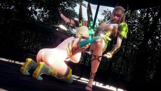 ELVEN SEX IN THE FOREST THICKET | 3D Hentai