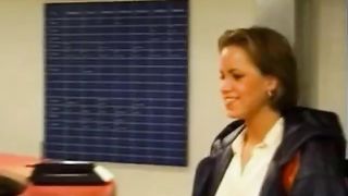 Svensk flicka på gymmet