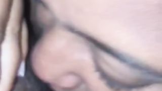 Toxic lover sucks Phat clit after huge fight