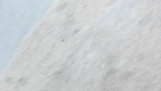 Hot Teen Babe NIKOLE NASH Squirts during Public Art Session