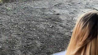 Hot Teen Babe NIKOLE NASH Squirts during Public Art Session