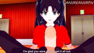 Fate/Stay Night: Fucking Rin and Saber at the Same Time (3D Hentai Uncensored)