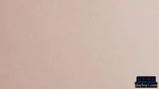 Amateur teen blondes in a homemade boyfriend fuck video