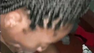Nasty Sloppy BBC Deepthroat (Messy ENDING)