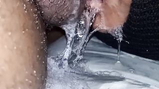 Dick snorkeling, breathing while it's in my throat