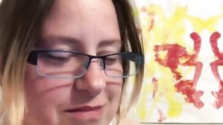 Lets Porn! Big Titty MILF reviews a JAMES DEEN vid