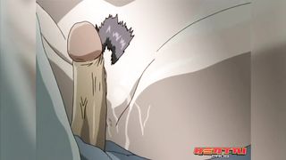 Hentai Pros - Milf Is Masturbating When Her Stepson Walks In And Helps Her & Has A Gangbang Later On