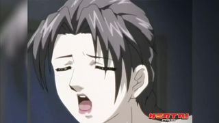 Hentai Pros - Milf Is Masturbating When Her Stepson Walks In And Helps Her & Has A Gangbang Later On