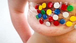 Press my tits in tack bra