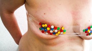 Press my tits in tack bra