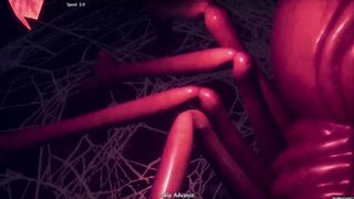 Spider Girl Widow scene blowjob - Breeders of the Nephelym 0.747