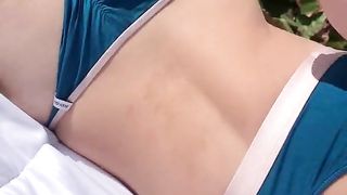 Irresistible Ass Grabbing Beach Tease