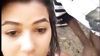 Interracial Latin Brunette