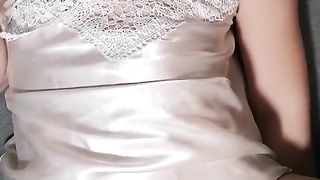 Busty Slutty Fucks Herself to Orgasm with Dildo