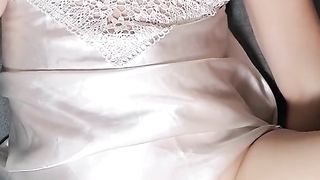 Busty Slutty Fucks Herself to Orgasm with Dildo