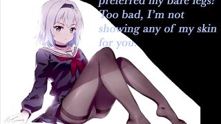 Ginko Sora CFNM feet Hentai joi CEI