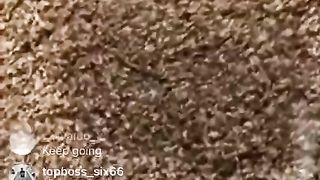 Ebony Milf squirt on Instagram Live