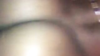 Slim Bubble butt Ebony Teen taking Backshots