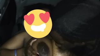 GORILLA PUNCHER SUCKING ON EBONY FREAK BIG OL TITTIES IN 2021 CHEVY MALIBU!!!!