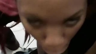 Bathroom sex with girlfriend sister almost got caught