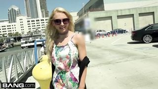 Alix Lynx Covers her Tits in Cum