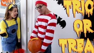 BANGBROS - Trick Or Treat, Smell Evelin Stone%27s Feet. (I Bet You Would!)