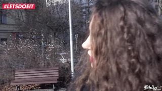 LETSDOEIT - Big Ass Russian TOURIST Sofia Curly Seduced and Fucked