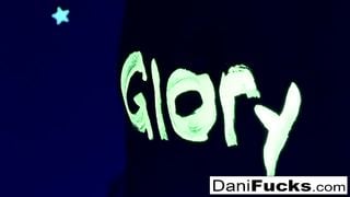 Pornstar Dani Plays with her Wet Pussy