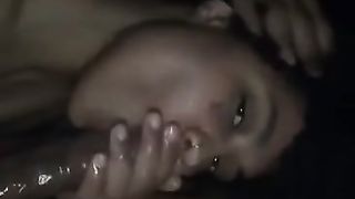 Adorable Teen Chokes On My Dick
