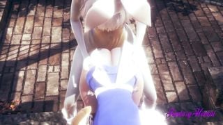 Alice in The Wonderland Hentai 3D - Alice is Fucked by White Rabbit and he cums in her pussy- Animation Japanese Porn Video
