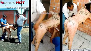 DANNA HOT SEX AND PUBLIC HUMILIATION BDSM