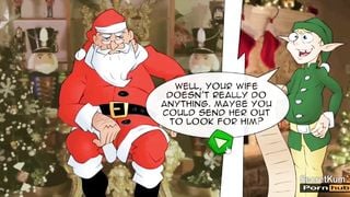 XMas Pay Rise - Big Dick Snow Monster Fuck Mrs. Clause on Christmas Eve