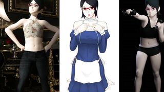 Sarada Uchiha Sexy - Boruto