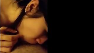 perfect Asian deep deep deepthroat & held down