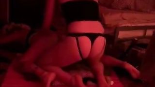 Bad slut fucked hard by Texan goddess