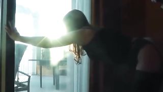 Italian Girl - PAINFUL ANAL fuck at the window