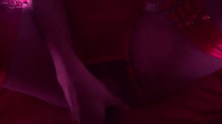 Hot latina with sexy lingerie loves to fuck