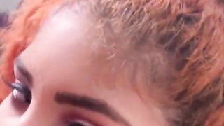 Venezuelan Goddess sucking my dick