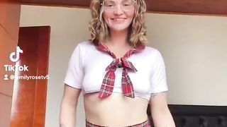 Tiktok dance compilation with Emily Rose