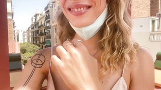 SQUIRTS of BARCELONA - FULL PUBLIC perverted tourist trip | LaraJuicy