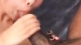 Sucking Daddy’s BBC I let him nut on me