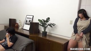 Mother-in-law lost her panties