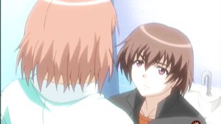 Young Lovers Fuck Bareback In Toilet - Hentai.xxx